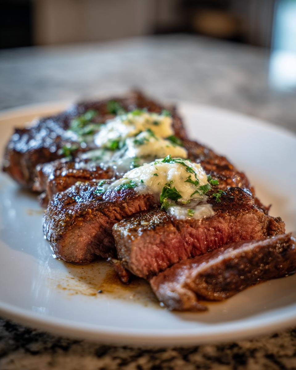 Air Fryer Garlic Butter Steak - detail 1