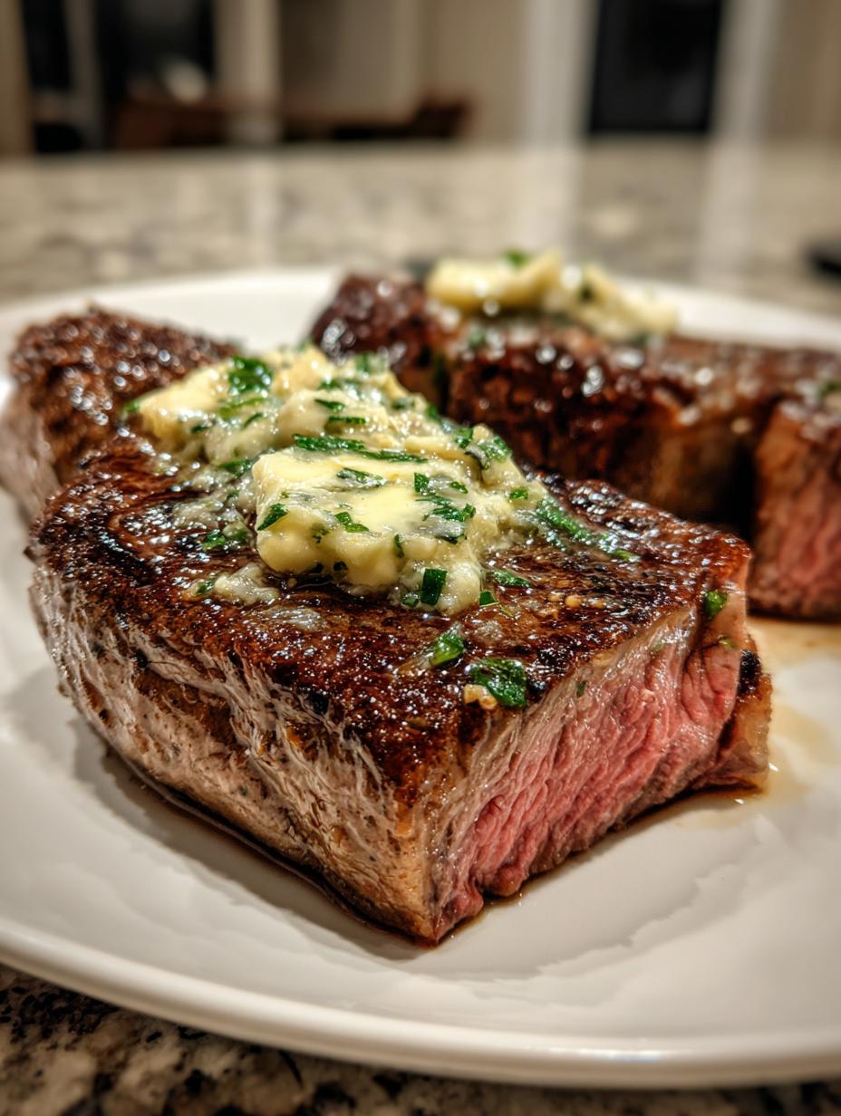 Air Fryer Garlic Butter Steak - detail 2