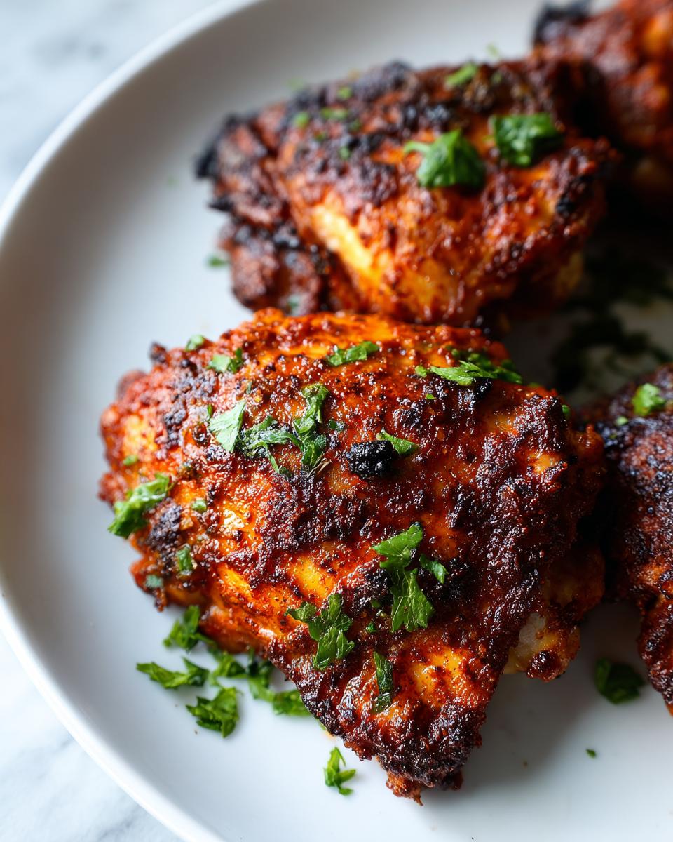 Air Fryer Garlic Paprika Chicken Thighs - detail 1