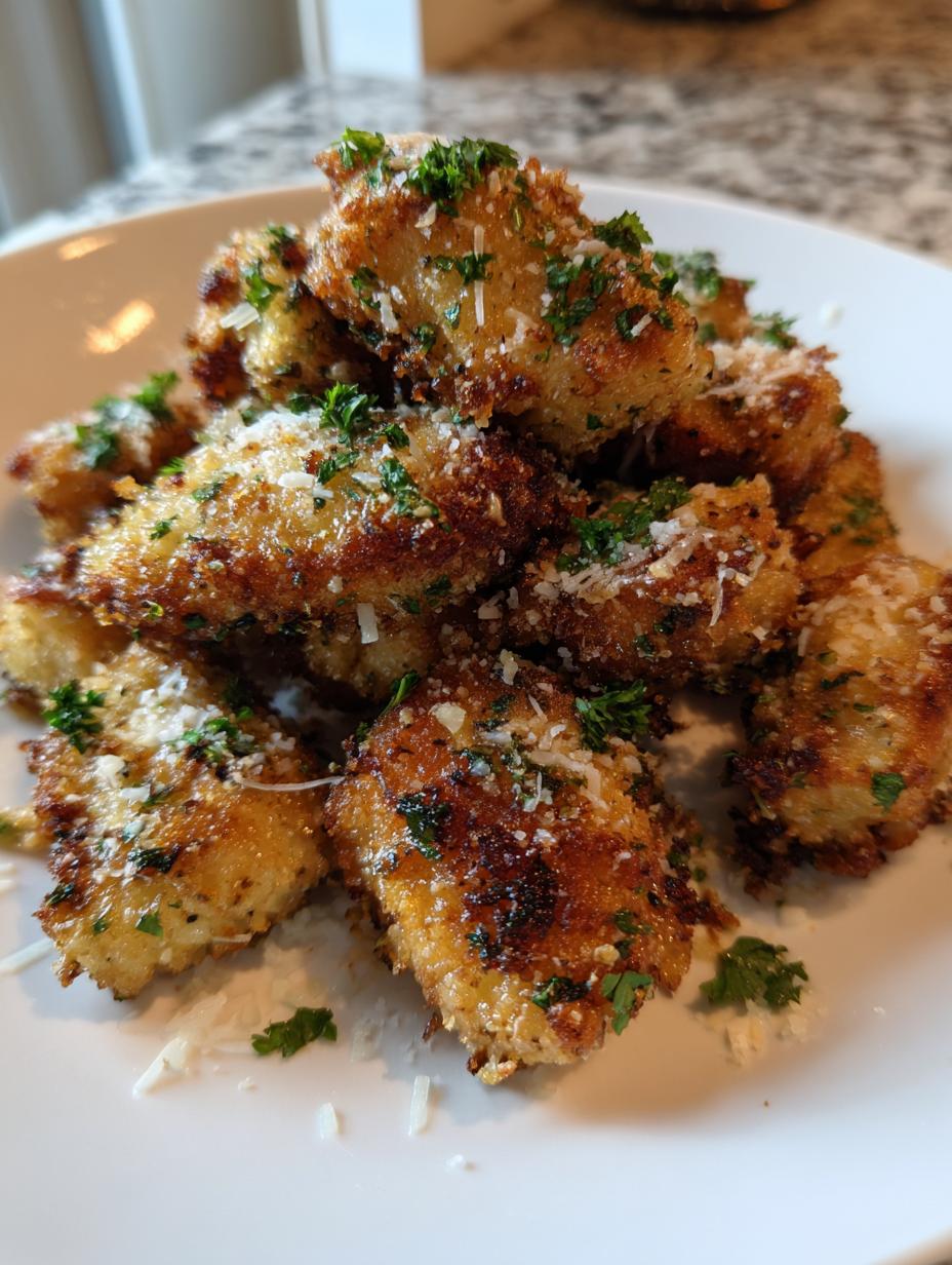 Air Fryer Garlic Parmesan Chicken Bites - detail 2