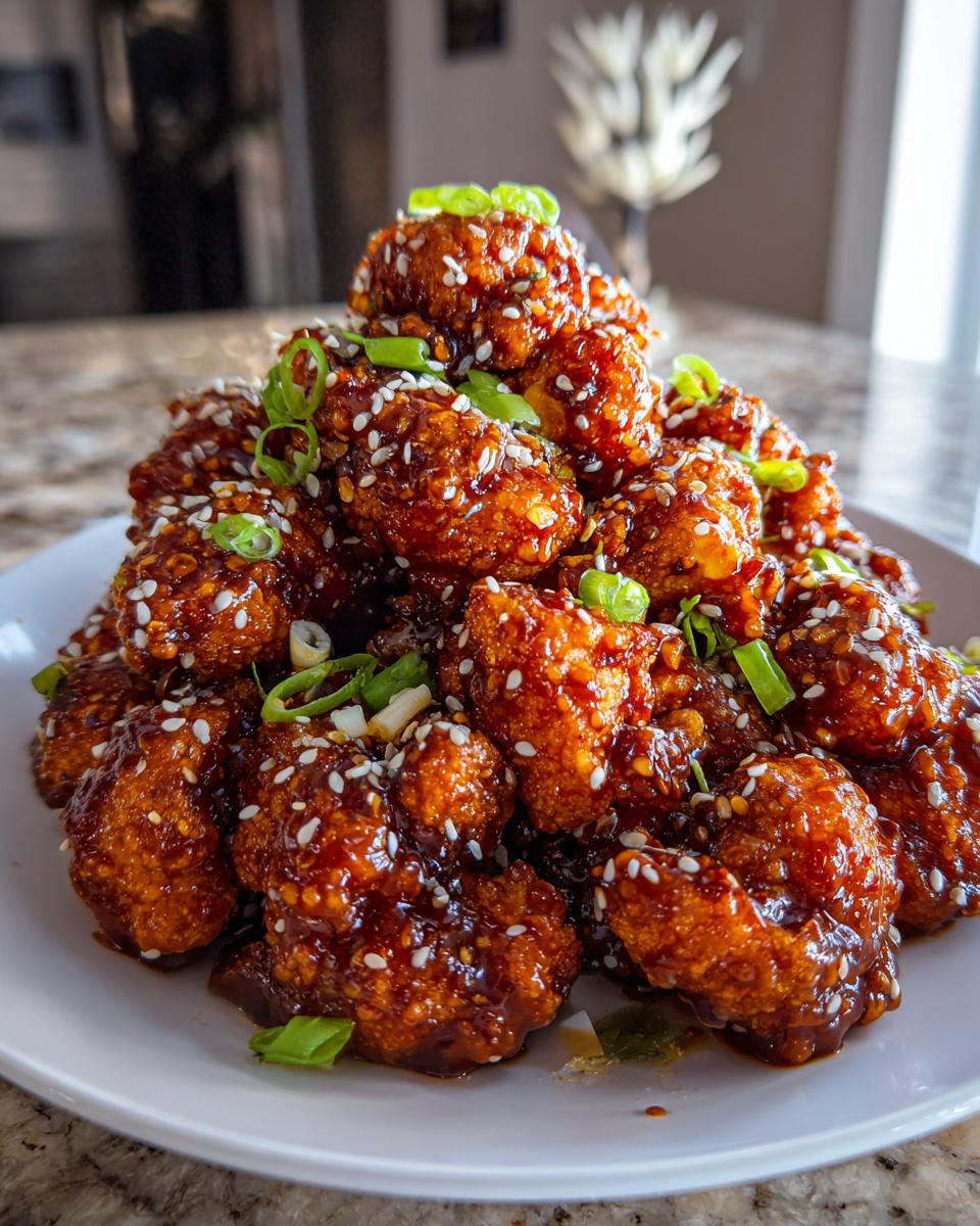 Air Fryer Sesame Cauliflower Bites - detail 1