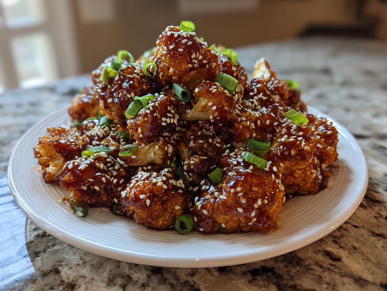 Amazing 45-Minute Air Fryer Sesame Cauliflower Bites
