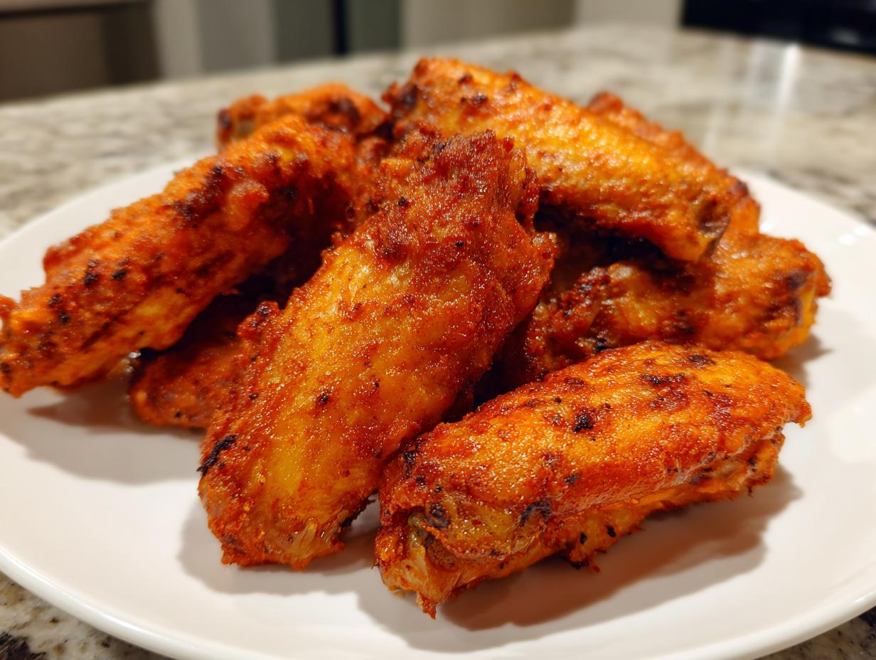 Amazing 10 Min Air Fryer Super Crispy Chicken Wings