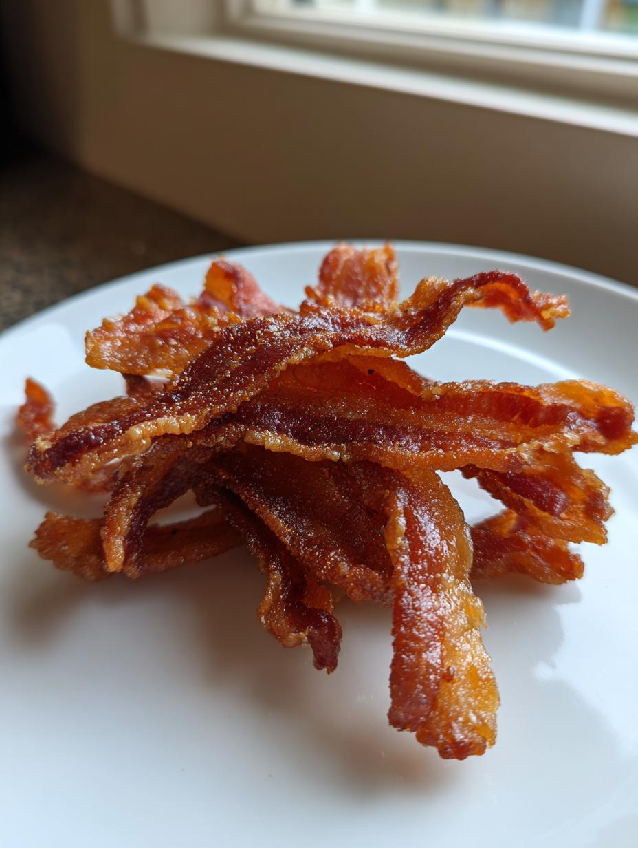 Air Fryer Twisted Turkey Bacon - detail 2