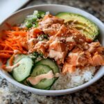 Baked Salmon Sushi Bowl Easy Dinner