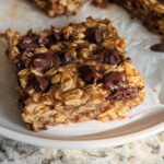 Banana Oatmeal Bars Easy Healthy Snack