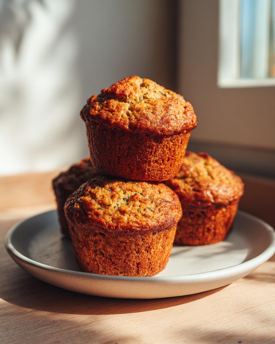 Banana Zucchini Muffins - detail 1