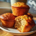 Banana Zucchini Muffins