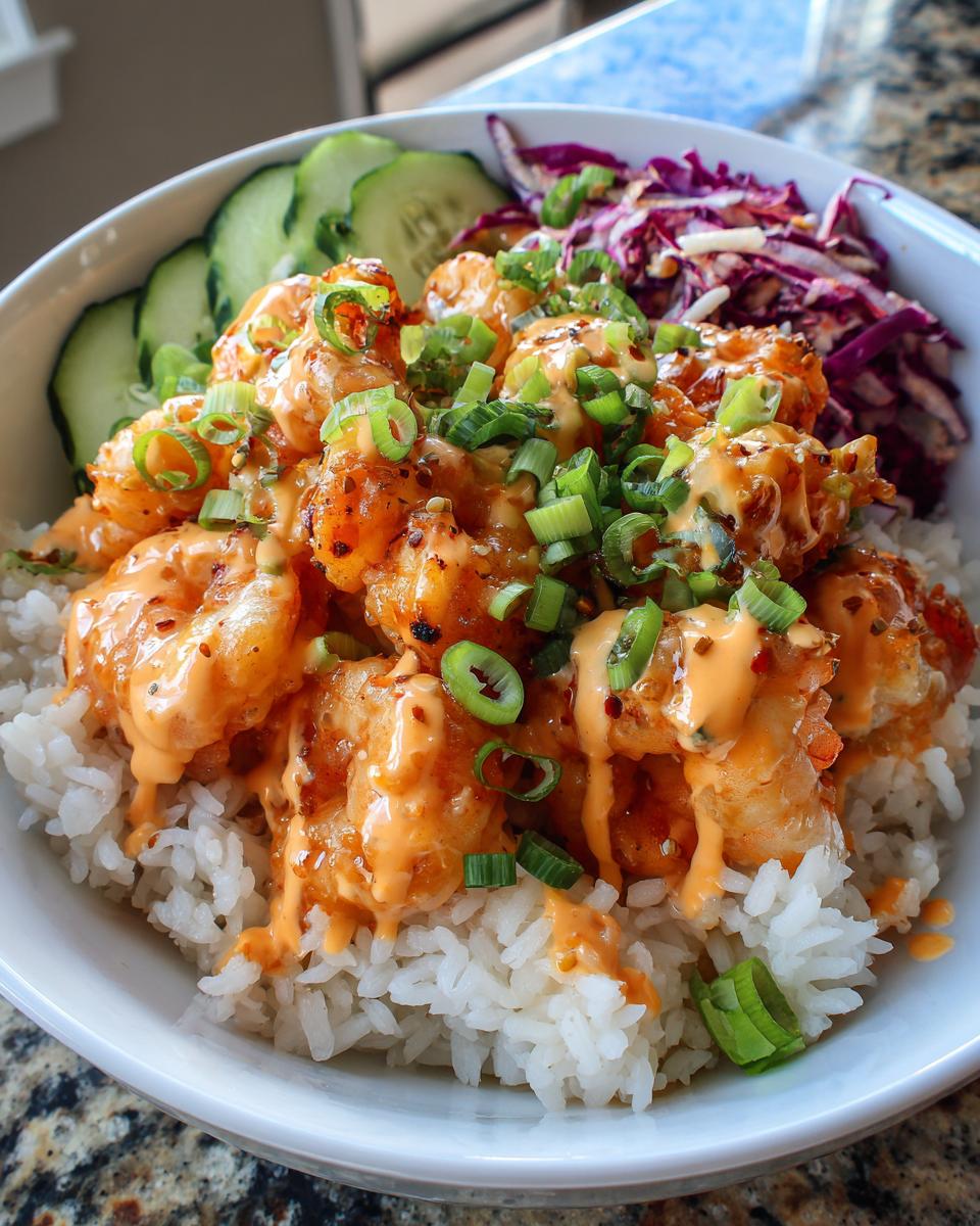 Bang Bang Shrimp Rice Bowl Easy Dinner - detail 1