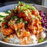 Bang Bang Shrimp Rice Bowl Easy Dinner