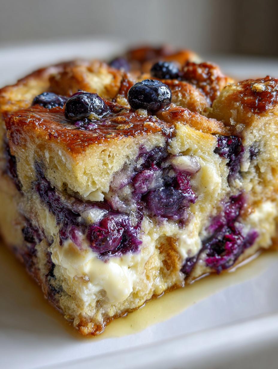 Blueberry French Toast Casserole - detail 2