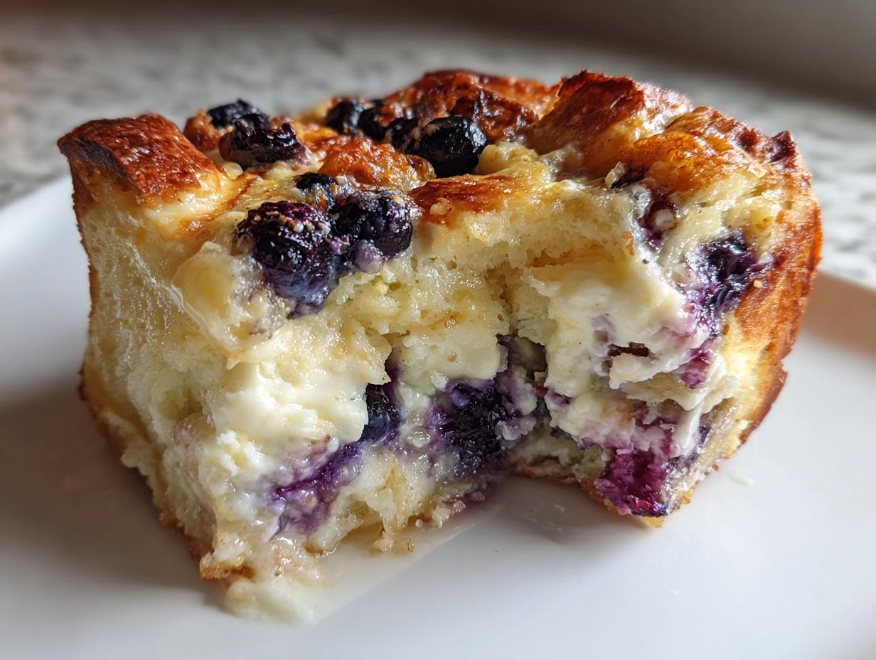 Amazing 8-Hour Blueberry French Toast Casserole