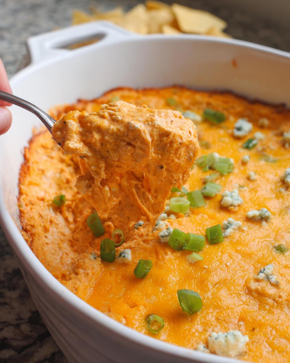 Buffalo Chicken Dip with Cottage Cheese - detail 1