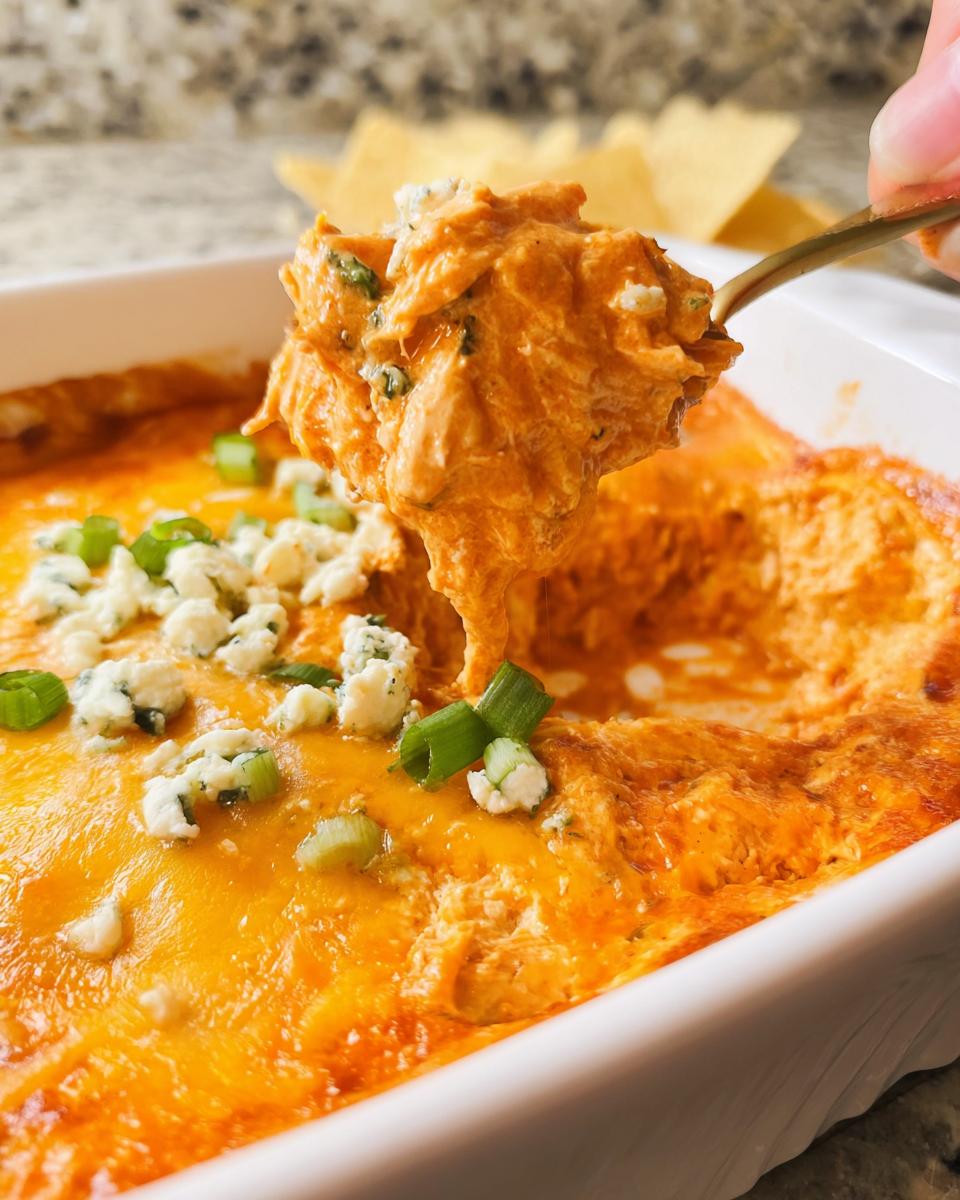 Buffalo Chicken Dip with Cottage Cheese - detail 2