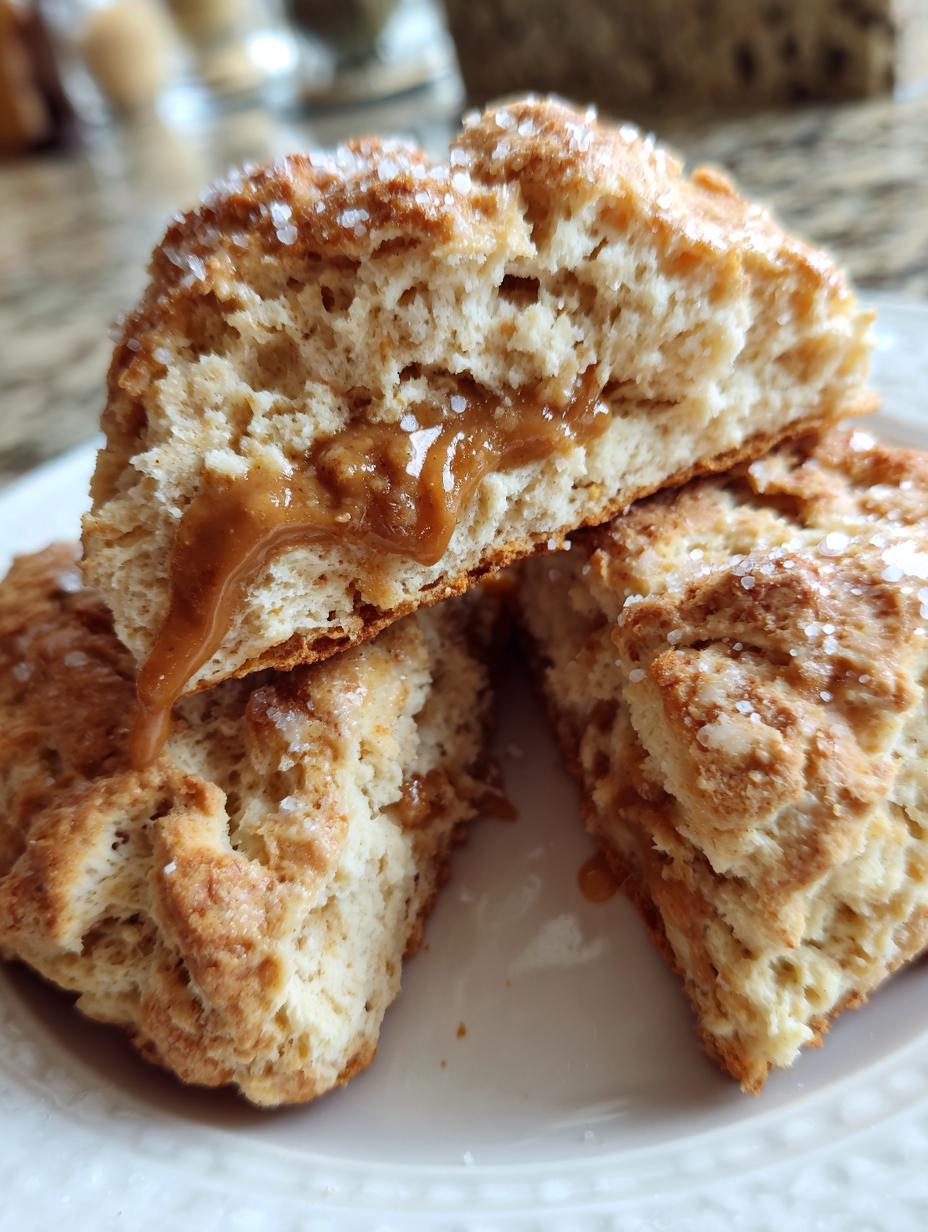 Buttery Biscoff Cookie Butter Scones - detail 1