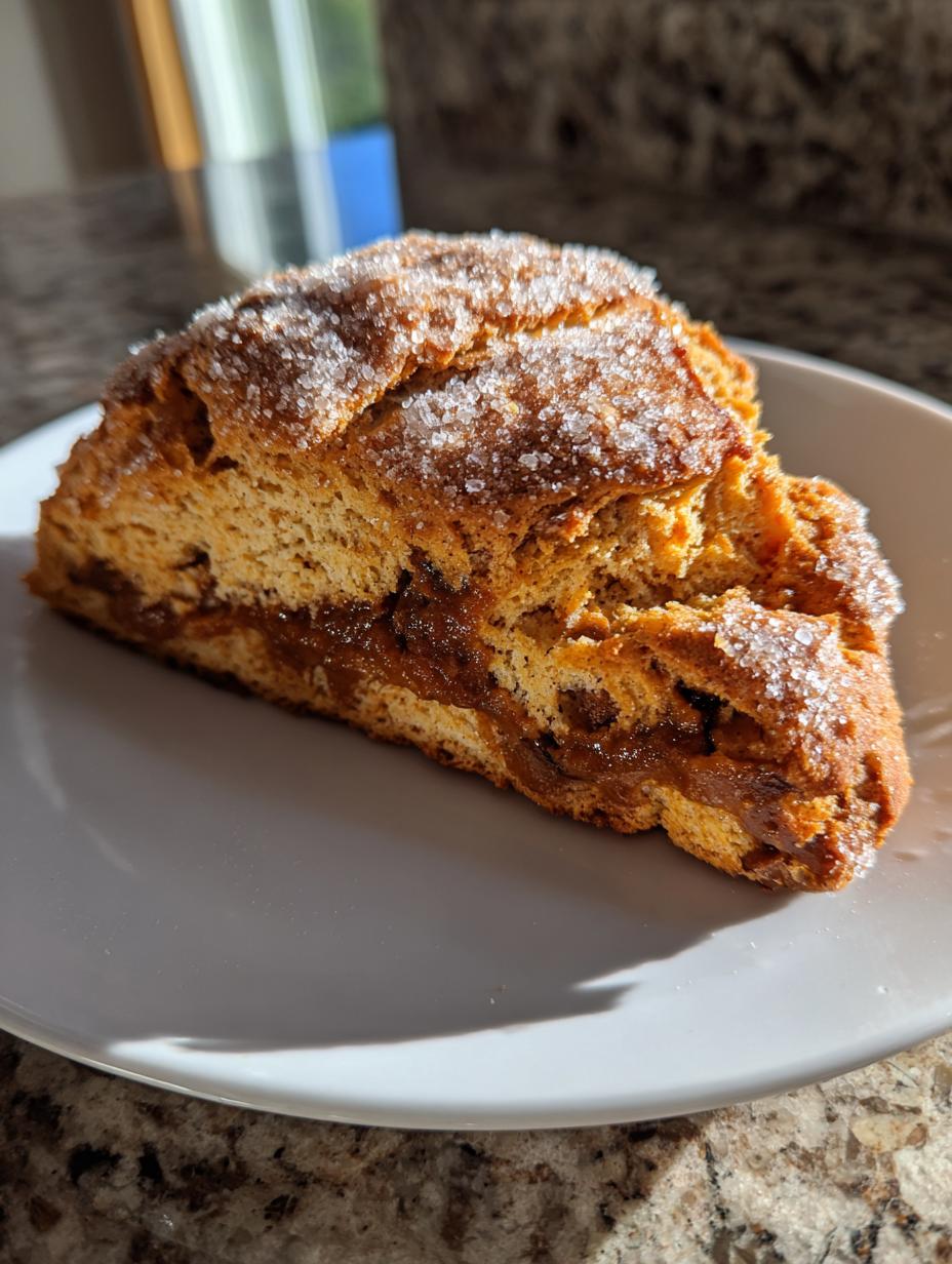 Buttery Biscoff Cookie Butter Scones - detail 2