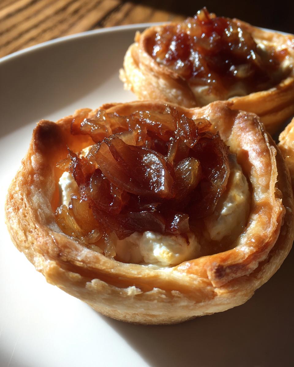 9 Brilliant Caramelized Onion Goat Cheese Tartlets Recipe 4 Caramelized Onion Goat Cheese Tartlets Recipe - detail 1