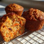 Carrot Apple Muffins with Raisins