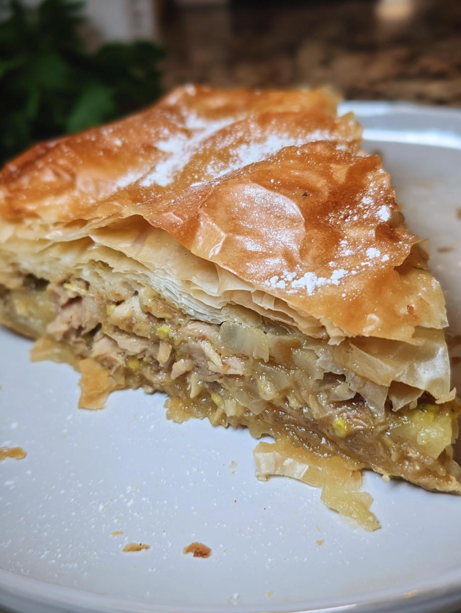 Chicken Pastilla Using Leftover Chicken - detail 2