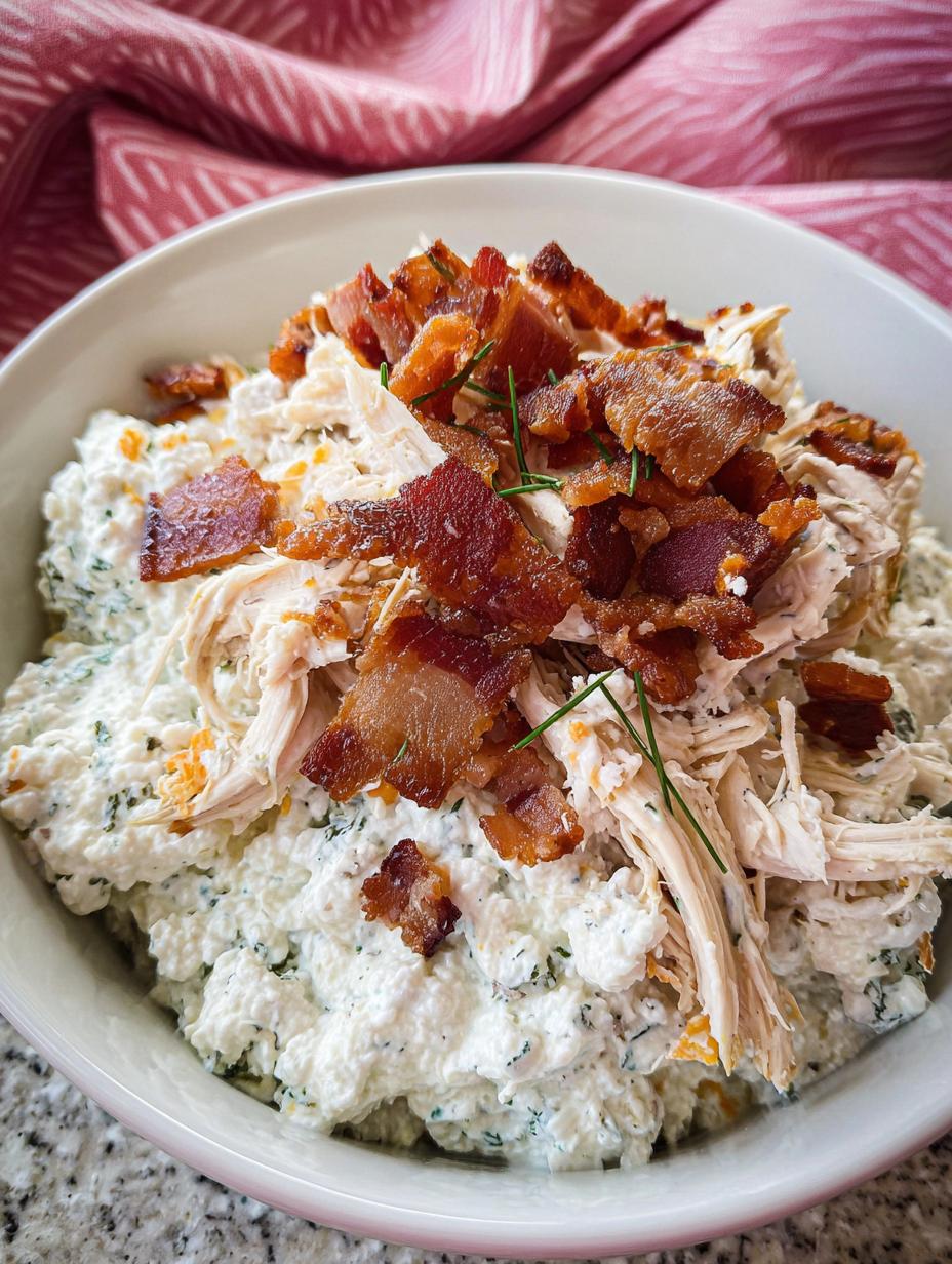 Chicken Ranch Cottage Cheese Bowl High Protein - detail 1