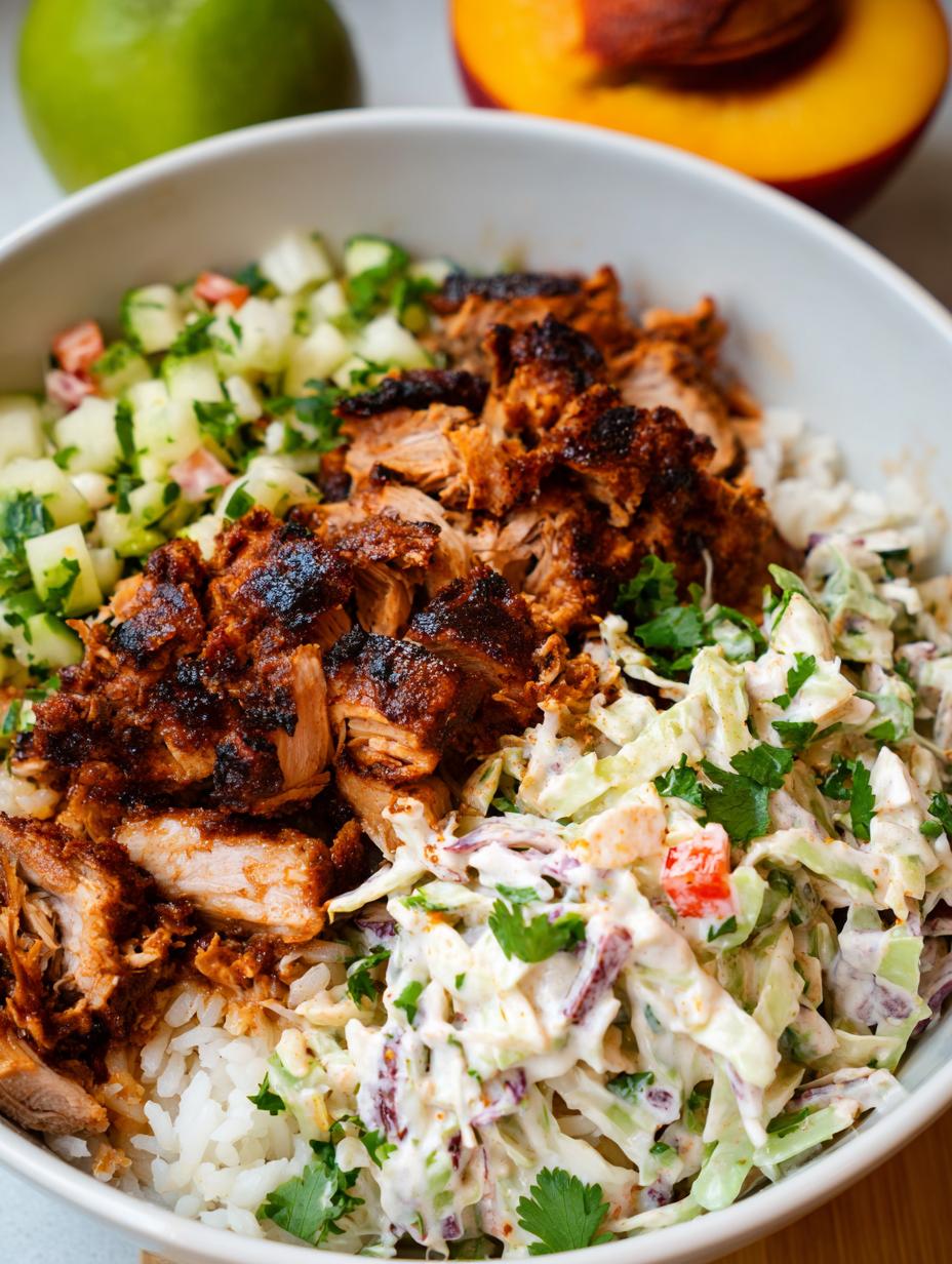 Smoky 4 Chipotle Chicken Bowls Easy Meal Prep Dinner 5 Chipotle Chicken Bowls Easy Meal Prep Dinner - detail 2