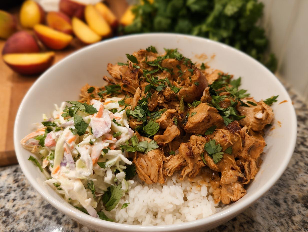 Smoky 4 Chipotle Chicken Bowls Easy Meal Prep Dinner