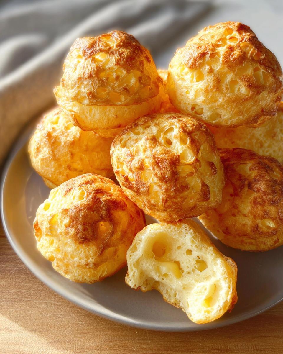 Classic Gougères French Cheese Puffs - detail 1