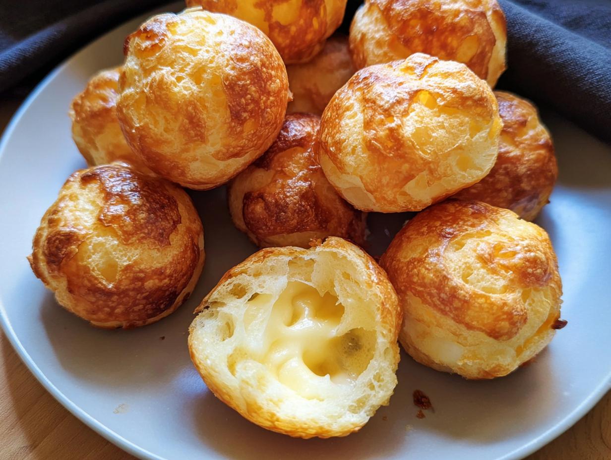 Stunning Classic Gougères French Cheese Puffs Secret