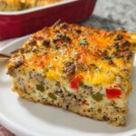 Cottage Cheese Egg Bake High Protein Breakfast