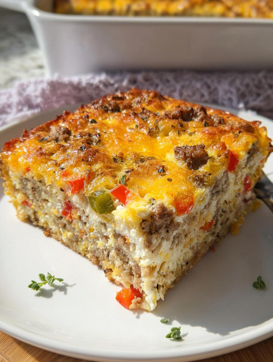 Cottage Cheese Egg Bake High Protein Breakfast - detail 2