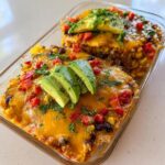 Cottage Cheese Enchilada Bowl High Protein Meal