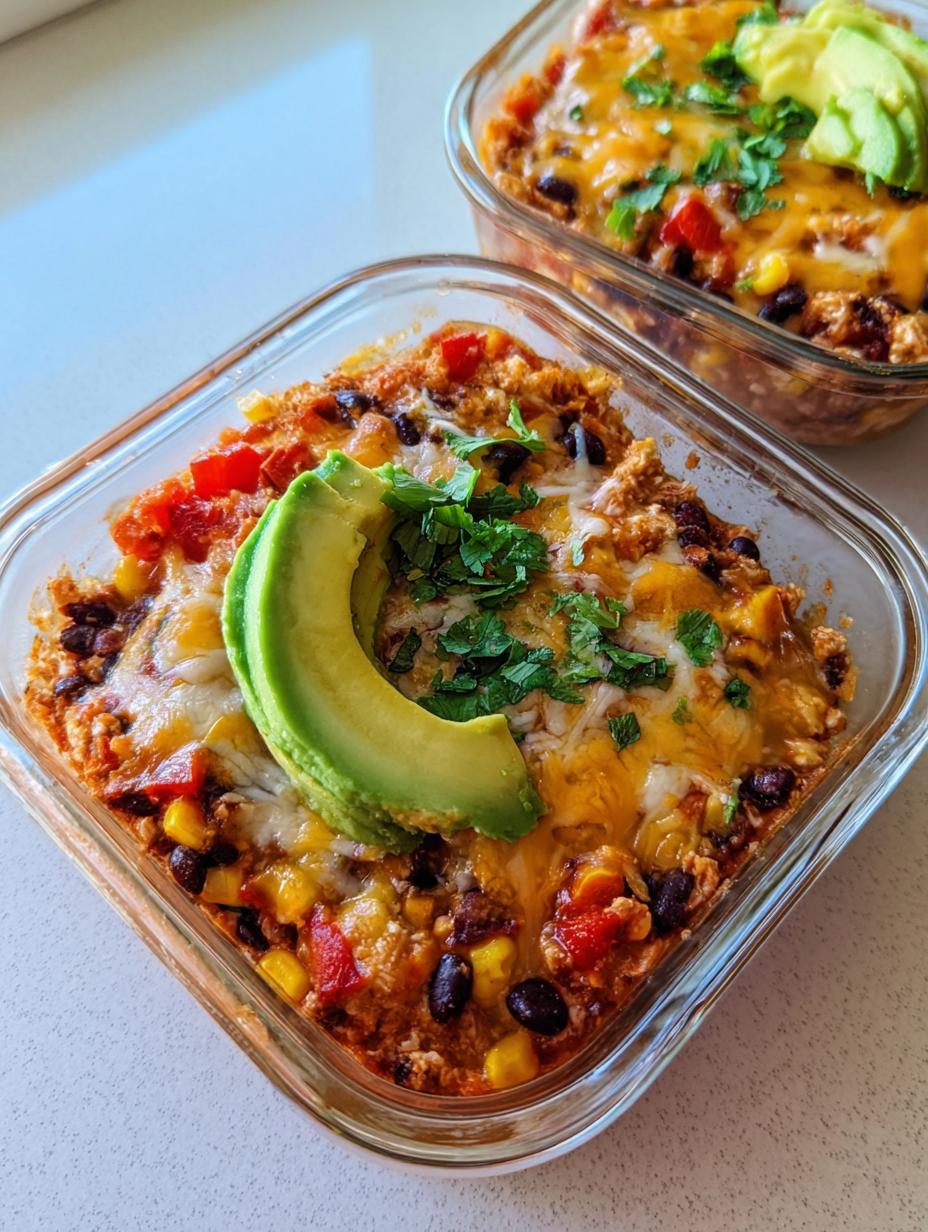 Cottage Cheese Enchilada Bowl High Protein Meal - detail 2