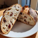 Cranberry pecan artisan bread