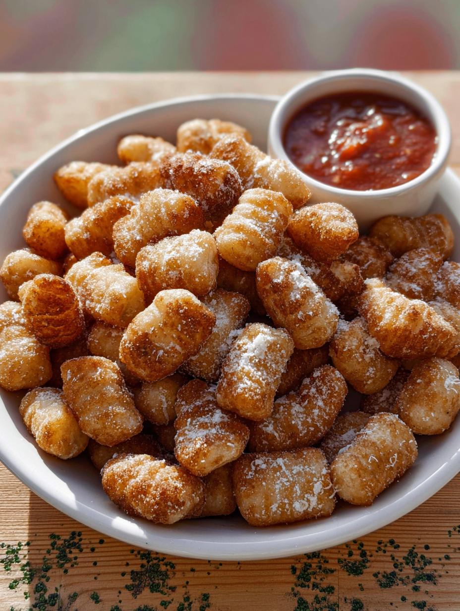 Crispy Air Fryer Gnocchi - detail 2