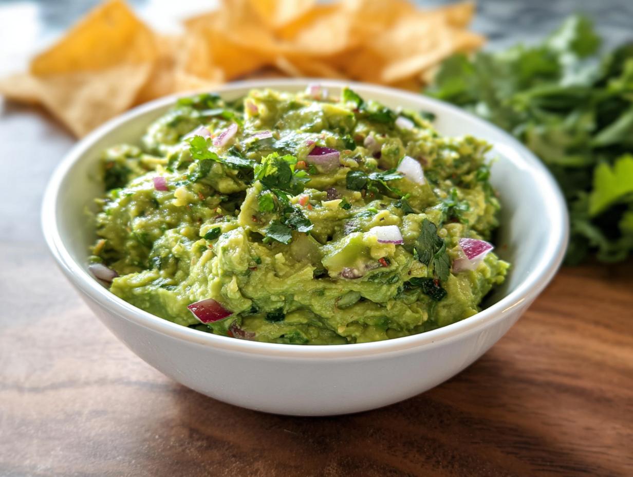 Amazing 10 Minute Easy Homemade Guacamole Recipe
