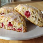 Easy Lemon Raspberry Scones Recipe