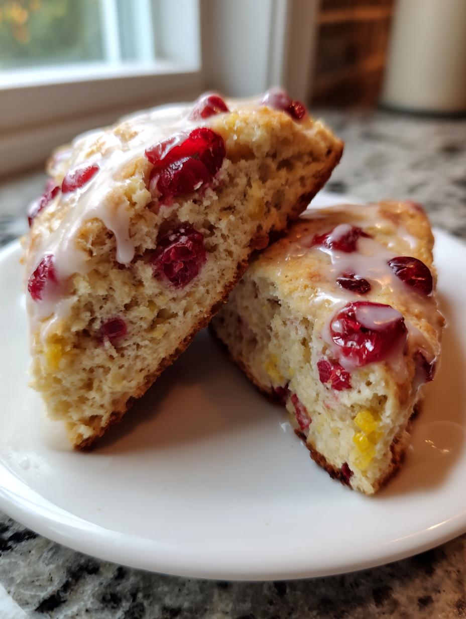 Easy Orange Cranberry Scones Recipe - detail 2