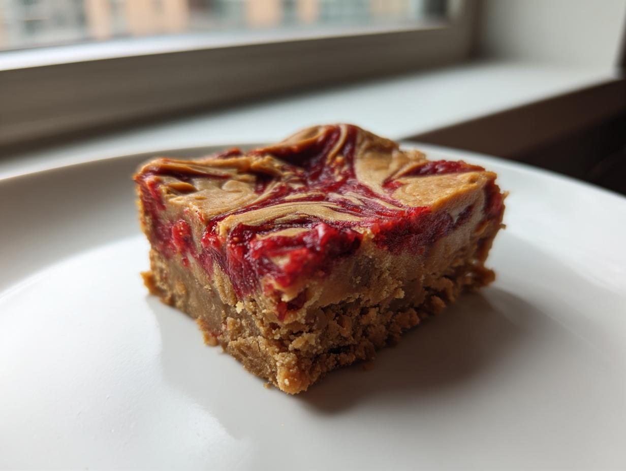Amazing 12 Easy Peanut Butter and Jelly Blondies