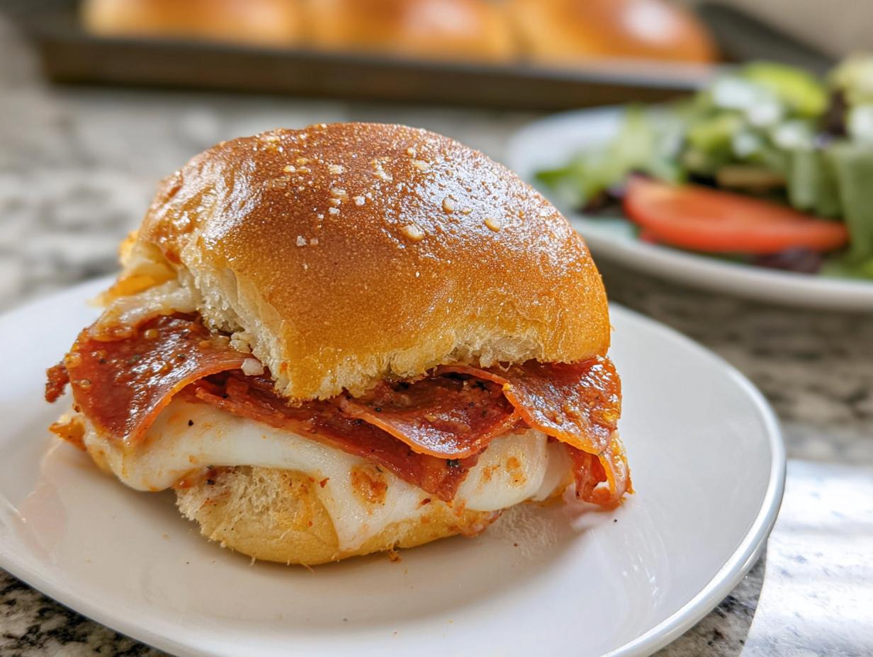 Amazing 15 Min Easy Pizza Sliders with Hawaiian Rolls