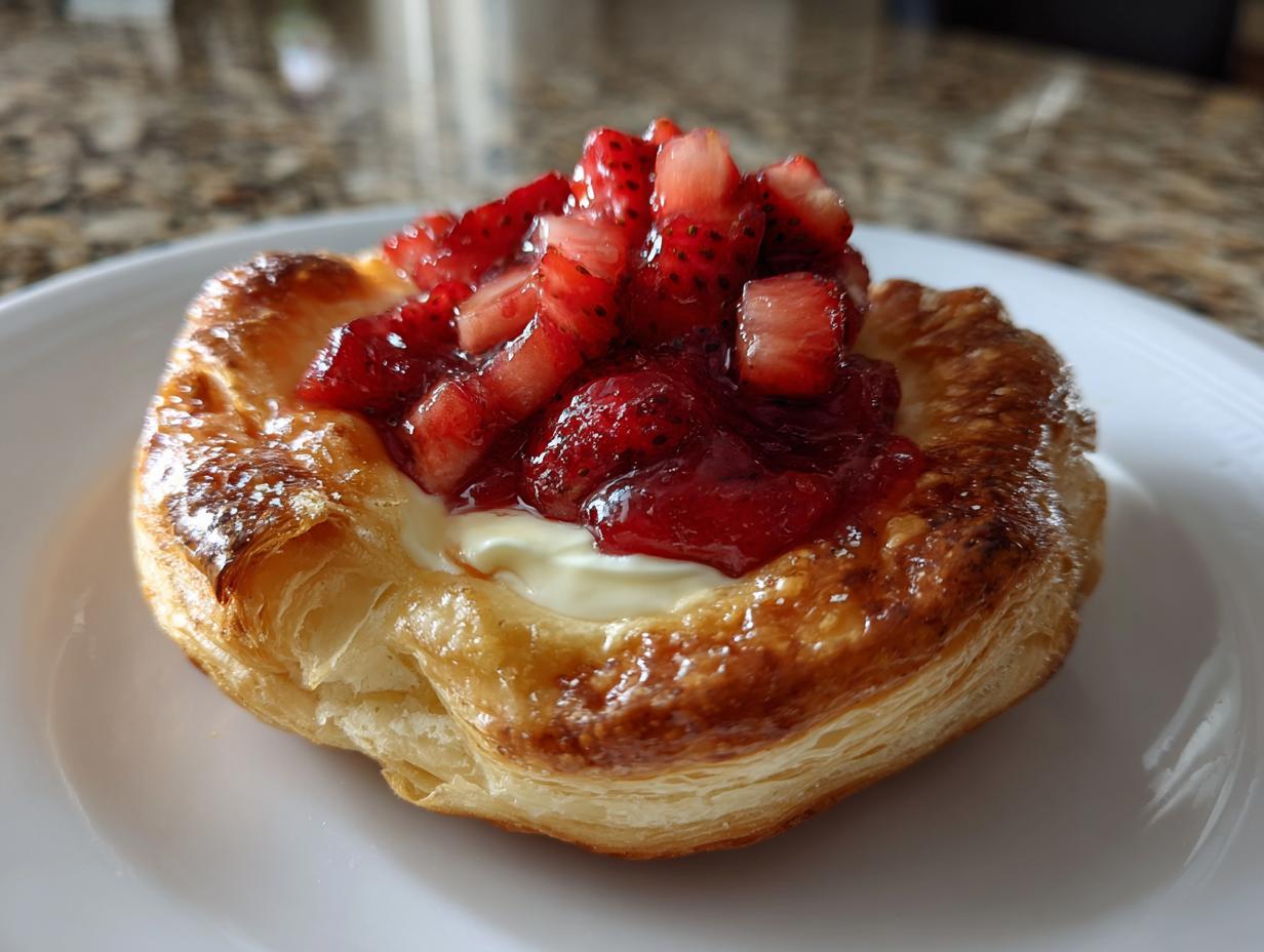 Stunning 8 Easy Strawberry Cream Cheese Danish Pastries