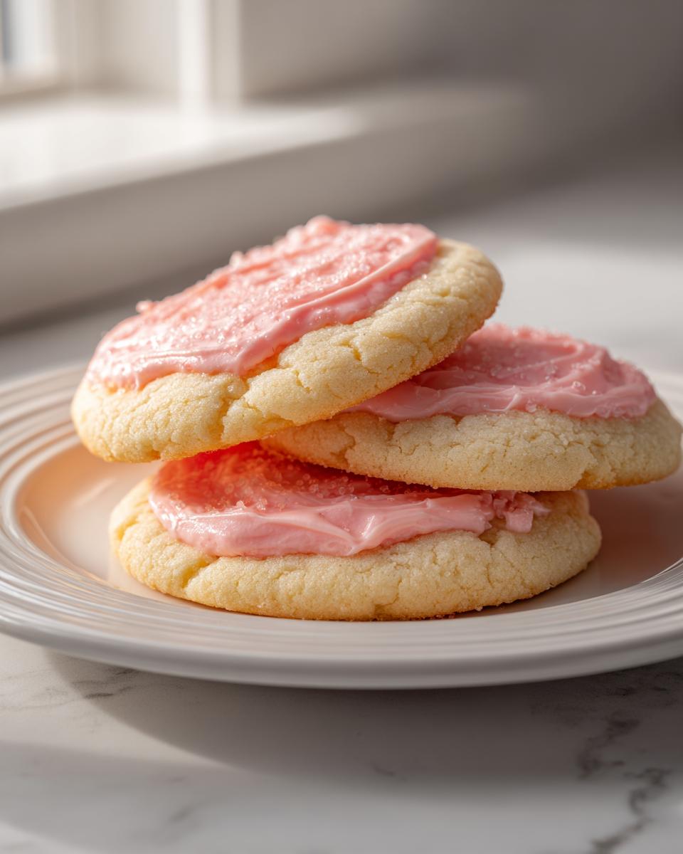 Easy Strawberry Lemonade Meltaway Cookies - detail 1