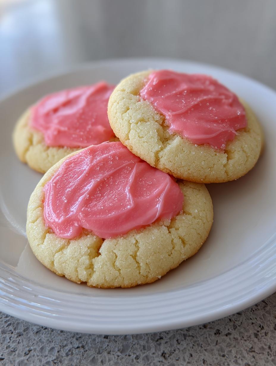 Easy Strawberry Lemonade Meltaway Cookies - detail 2