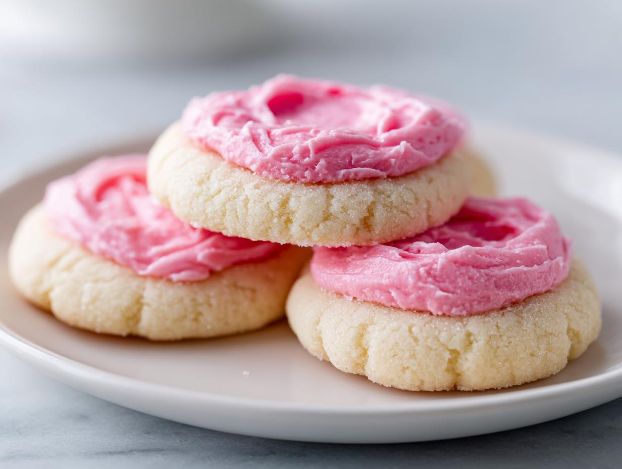Perfect Easy Strawberry Lemonade Meltaway Cookies