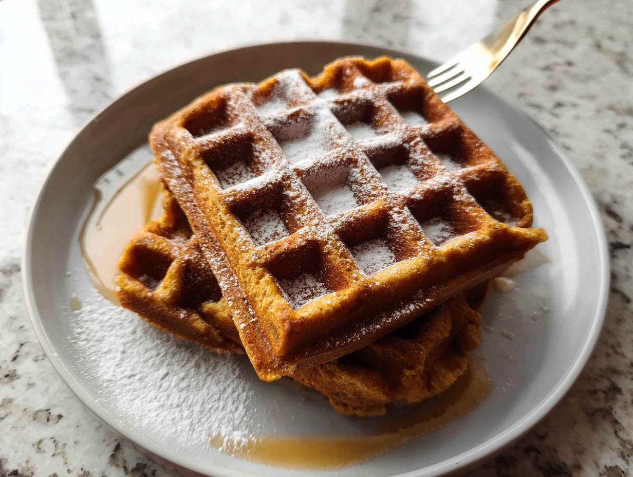 Magic 20 Minute Flourless Banana Oat Waffles