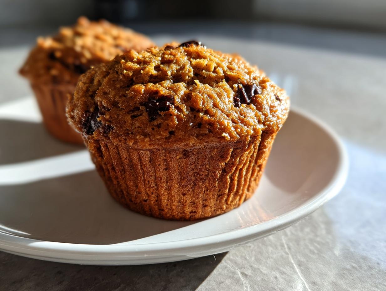 Amazing 12-Minute Flourless Peanut Butter Banana Muffins