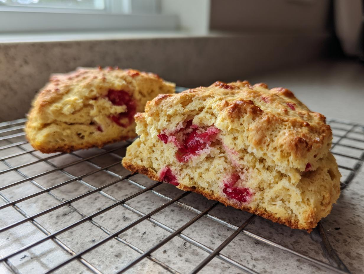 Amazing 8 Fresh Cherry Scones Recipe
