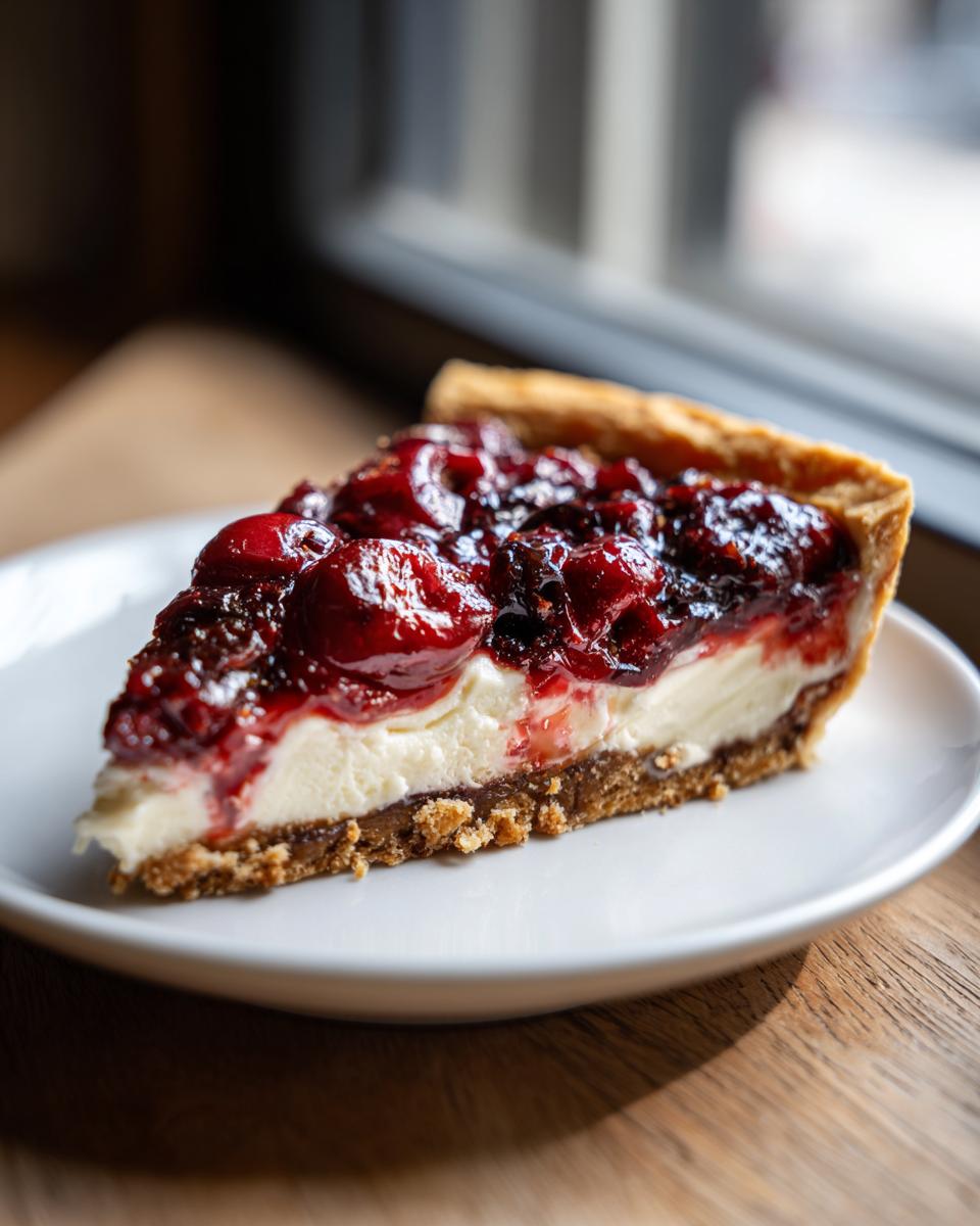 Amazing Fresh Cherry Tart with Creamy Custard 3 Fresh Cherry Tart with Creamy Custard - detail 1