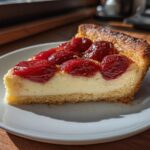 Fresh Cherry Tart with Creamy Custard