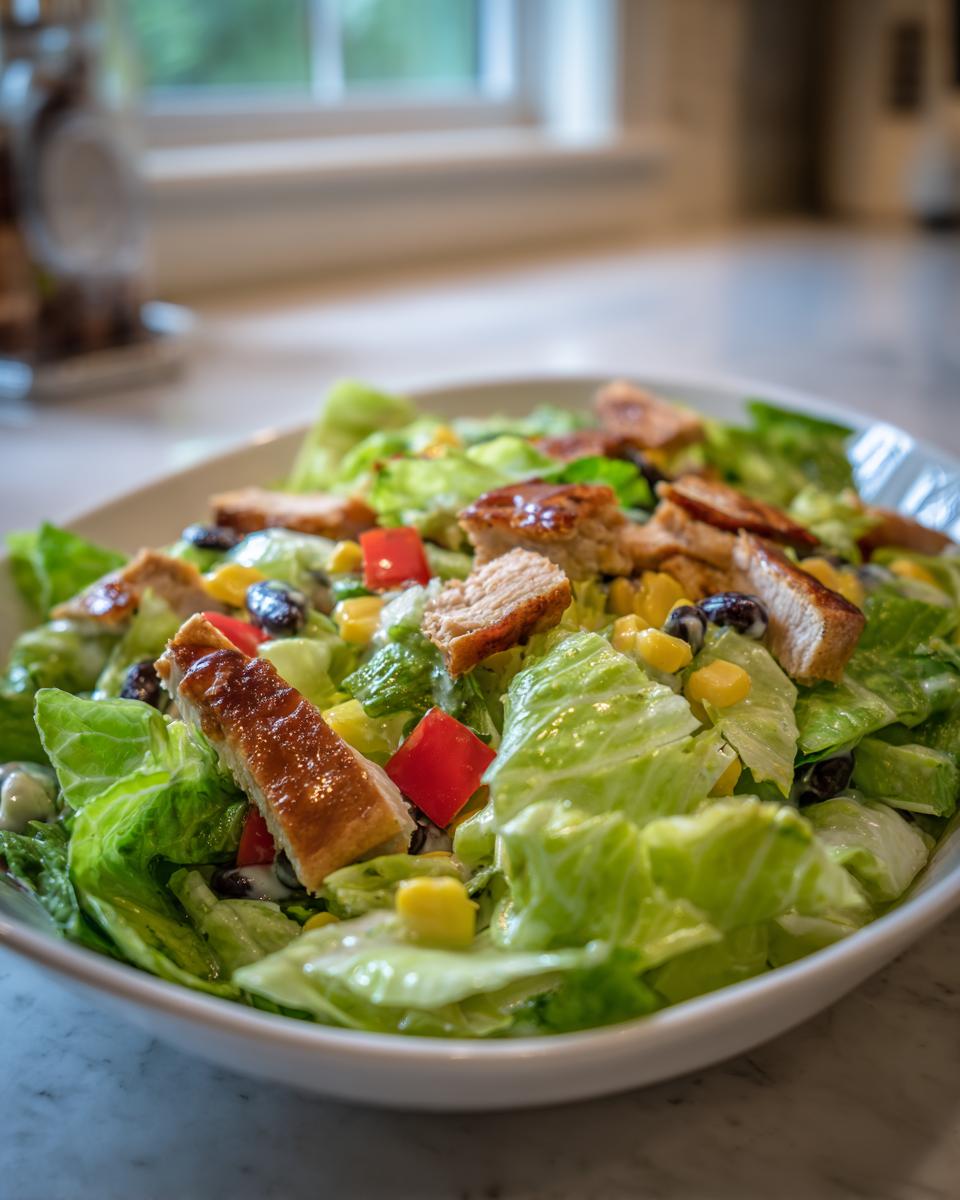 Fresh Mexican Chopped Salad with Lime Dressing - detail 1