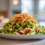 Fresh Mexican Chopped Salad with Lime Dressing